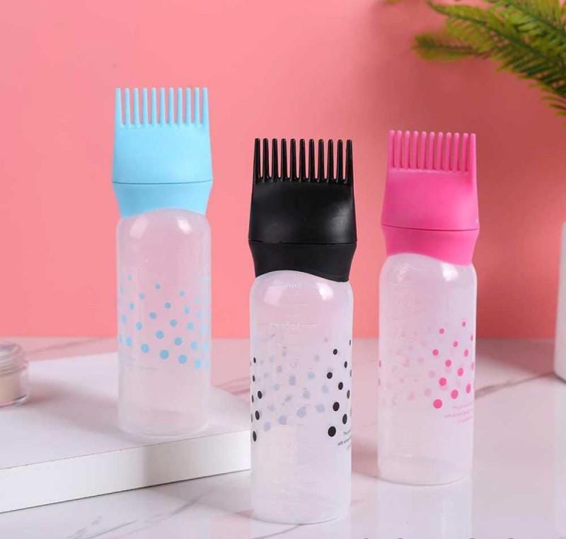Hair dyeing bottle