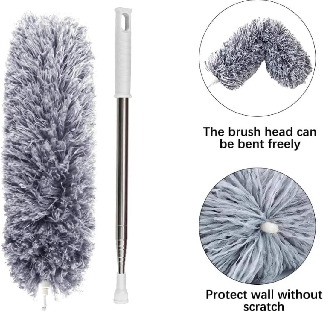 Flexible grey mop