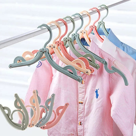 Buy 5 Get 5 Free Portable Folding Clothes Hangers