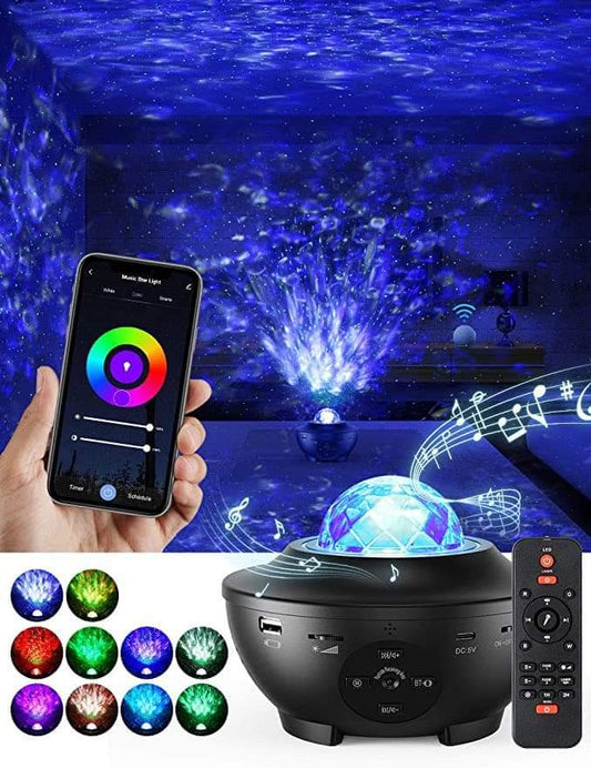 GALAXY PROJECTER LAMP WITH BLUETOOTH SPEAKER