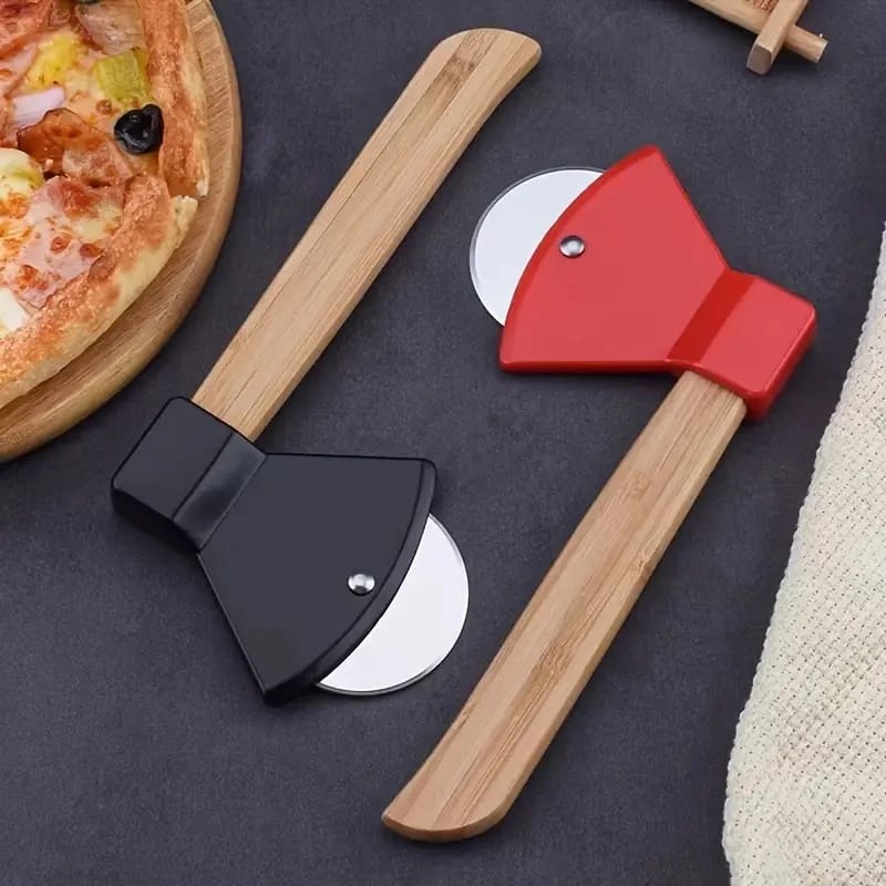 Axe Shape Stainless Steel Pizza Cutter Slicer