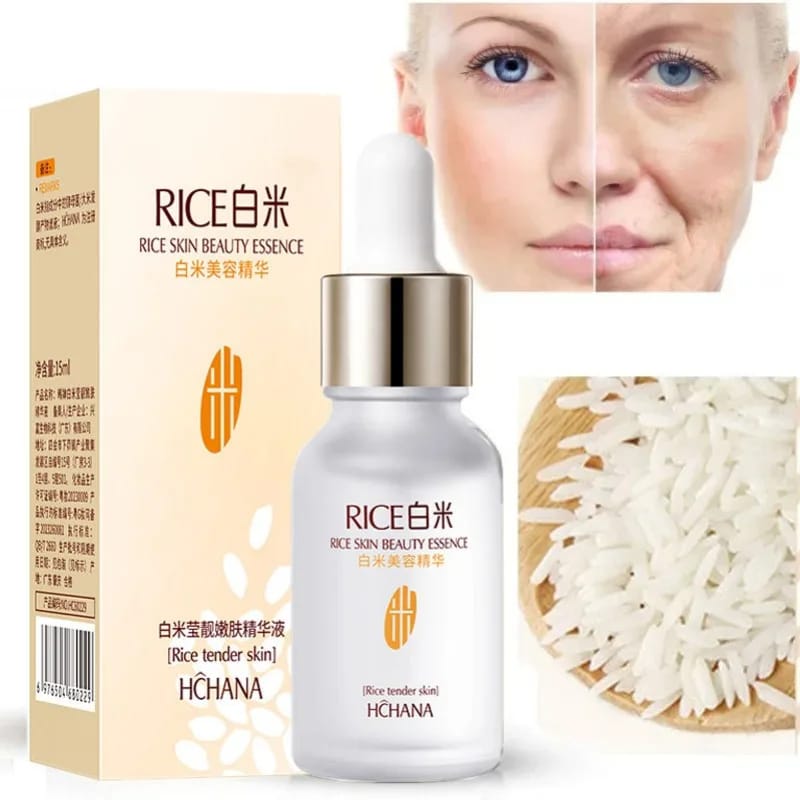 White Rice Whitening Serum Face Moisturizing Firm Bright Cream