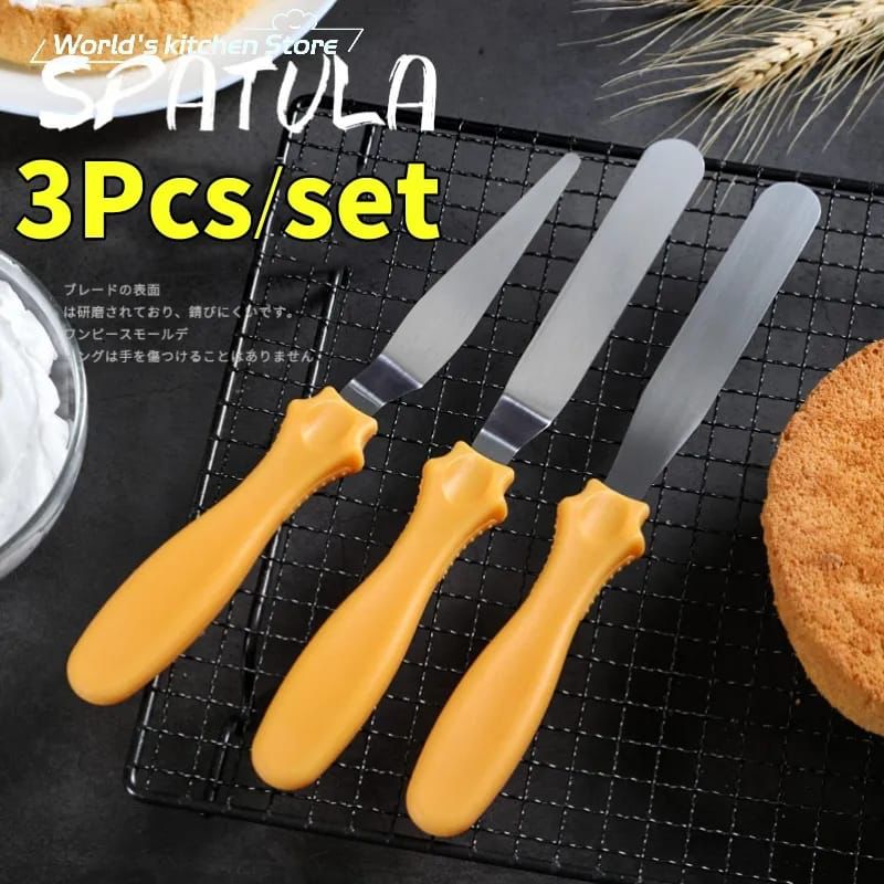 Spatula 3pcs Set For Baking