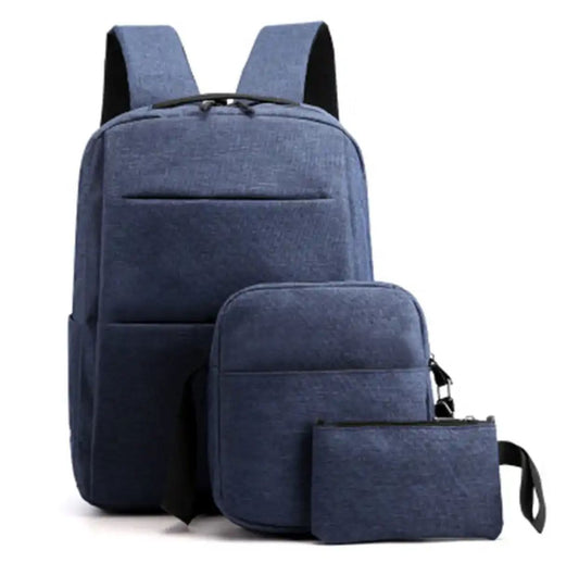 3 pcs Imported Large Size Laptop Style Backpacks
