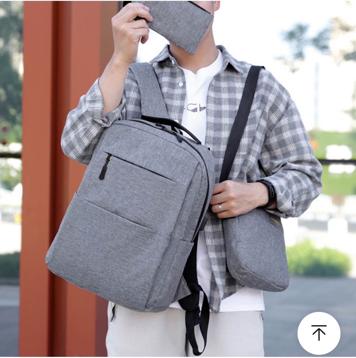 3 pcs Imported Large Size Laptop Style Backpacks