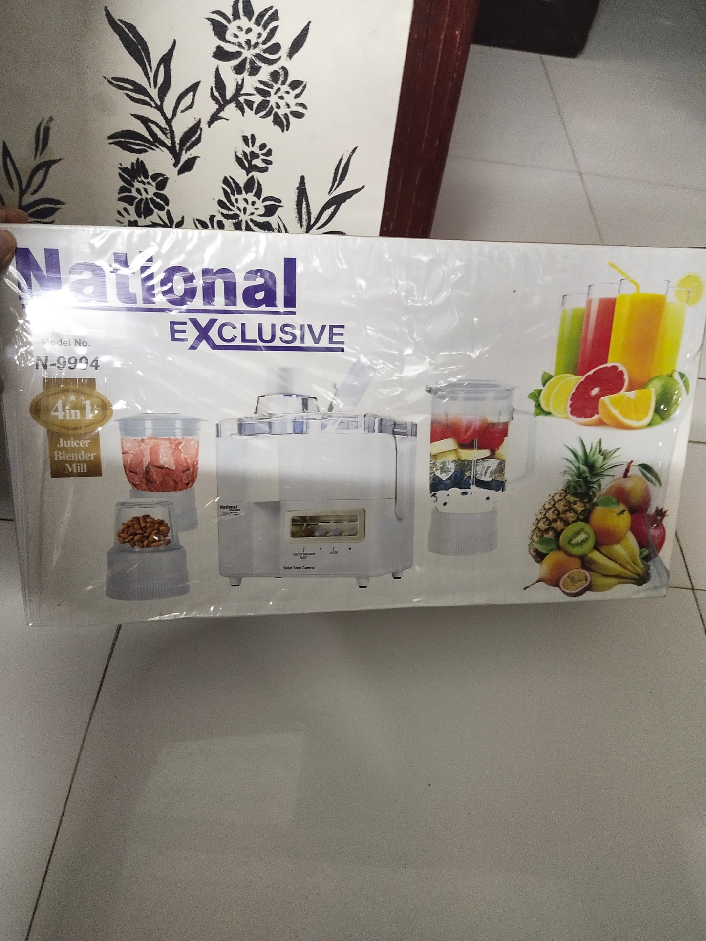 National 4 in 1 juicer blender