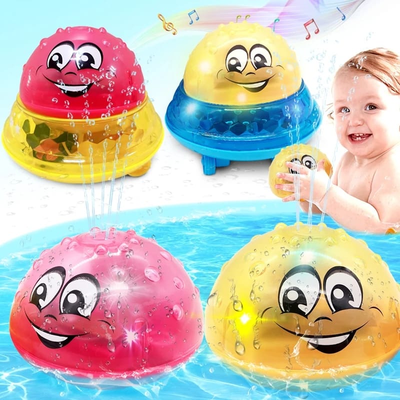 Water Jet Ball Children Toy Light Music