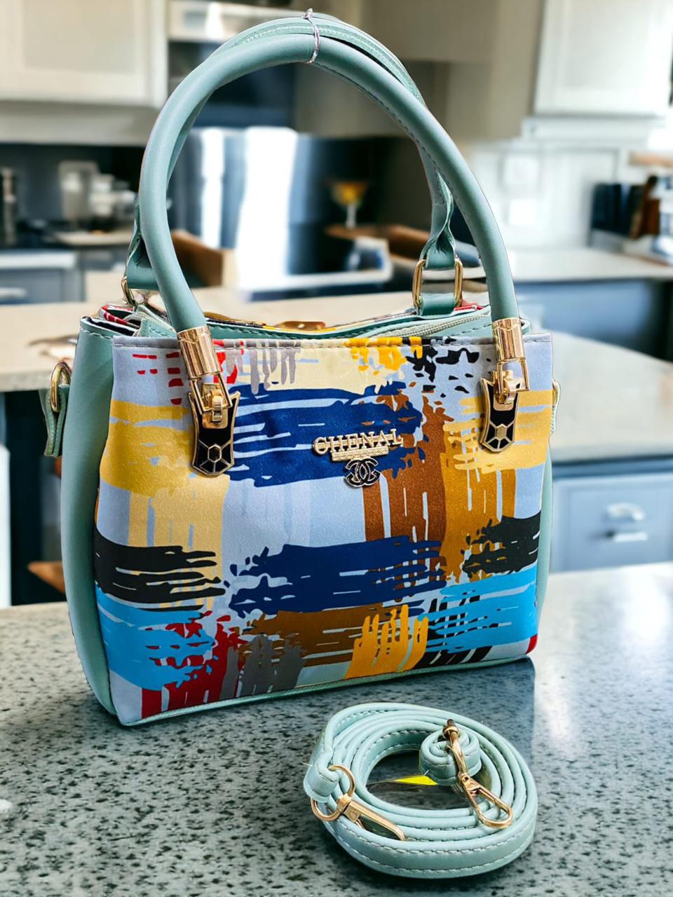 Stylish Shoulder Bag With Long Strap