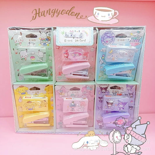 Cartoon Stapler Mini Stapler Set