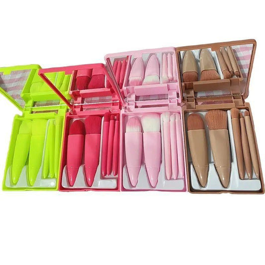 Plastic Case 5 pcs Brush Set