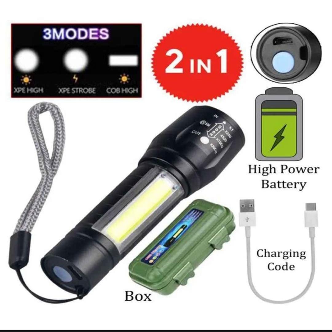 2 IN 1 LED TORCH LIGHT