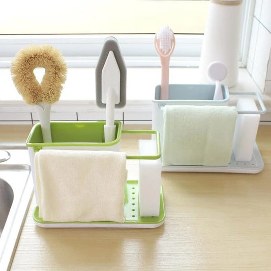 Organizer Kitchen Sink Utensils Holders Drainer Storage Shelf Sponge Holder Draining Sink Box Kitchen Tool