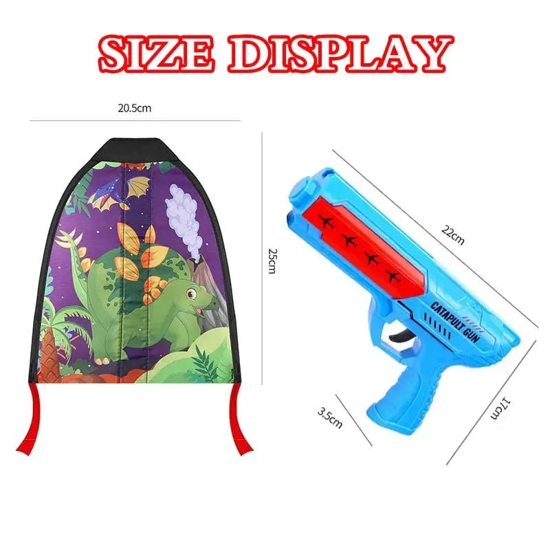 Kid Flying Toy Outdoor Catapult Kite Toy Children's Sports Game Child Kite Launcher Outdoor Games for Children Kids Sports Toys