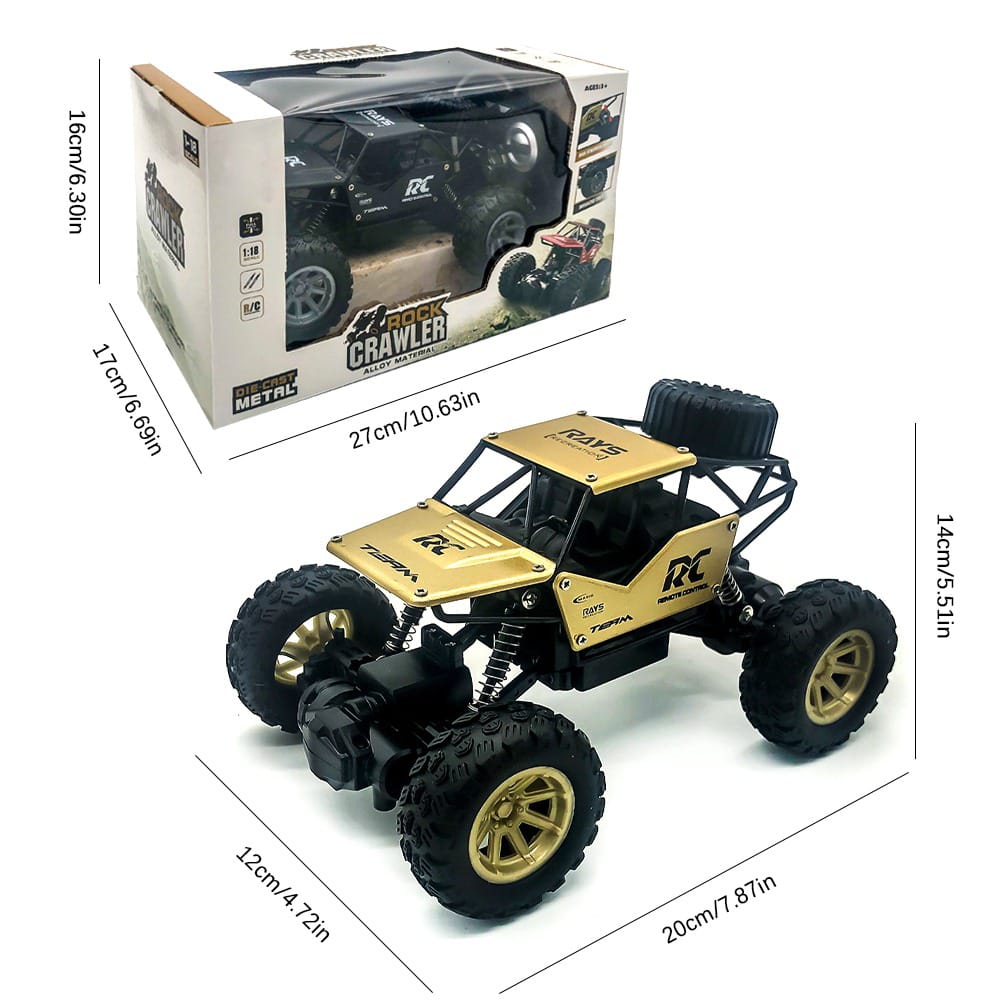 Unbreakable Rechargeable Rock Car 4WD 27mhz 4x4 Rally Monster Remote Rock Crawler