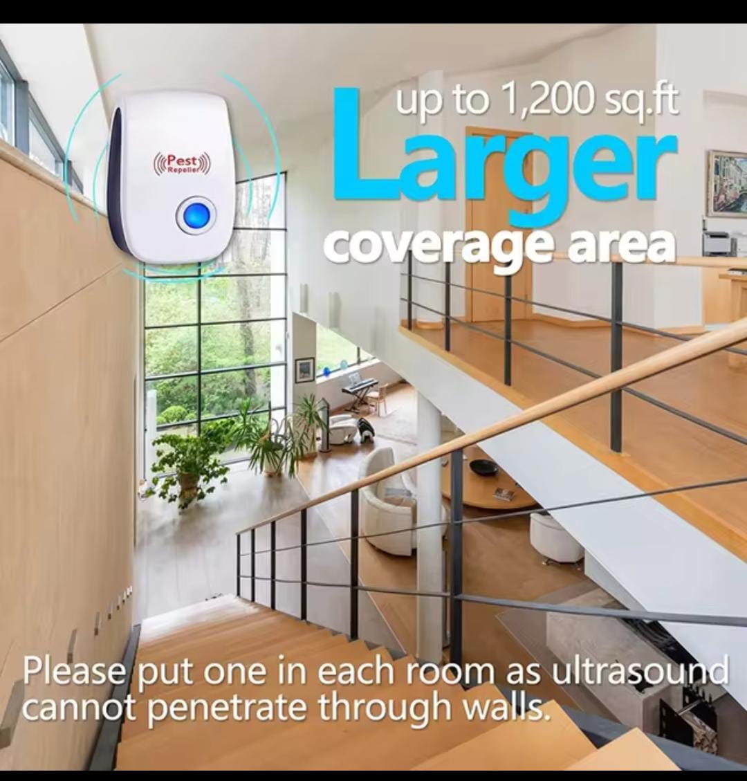Ultrasonic pest repeller