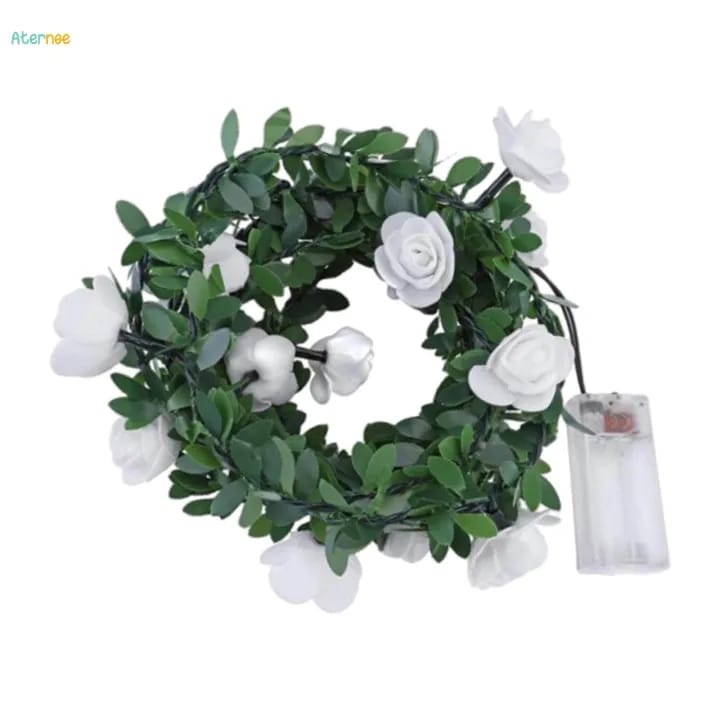 New white Rose String Light