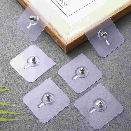 Pack Of 20 Wall Hanging Screw Sticker Hook