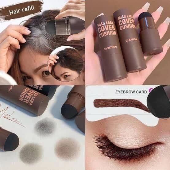 2 In 1 Miss Lara Hairline & Eyebrow Shaping Stamp
shade black & Brown