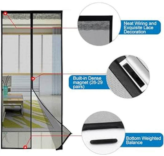 Magic mesh hand free door 🚪