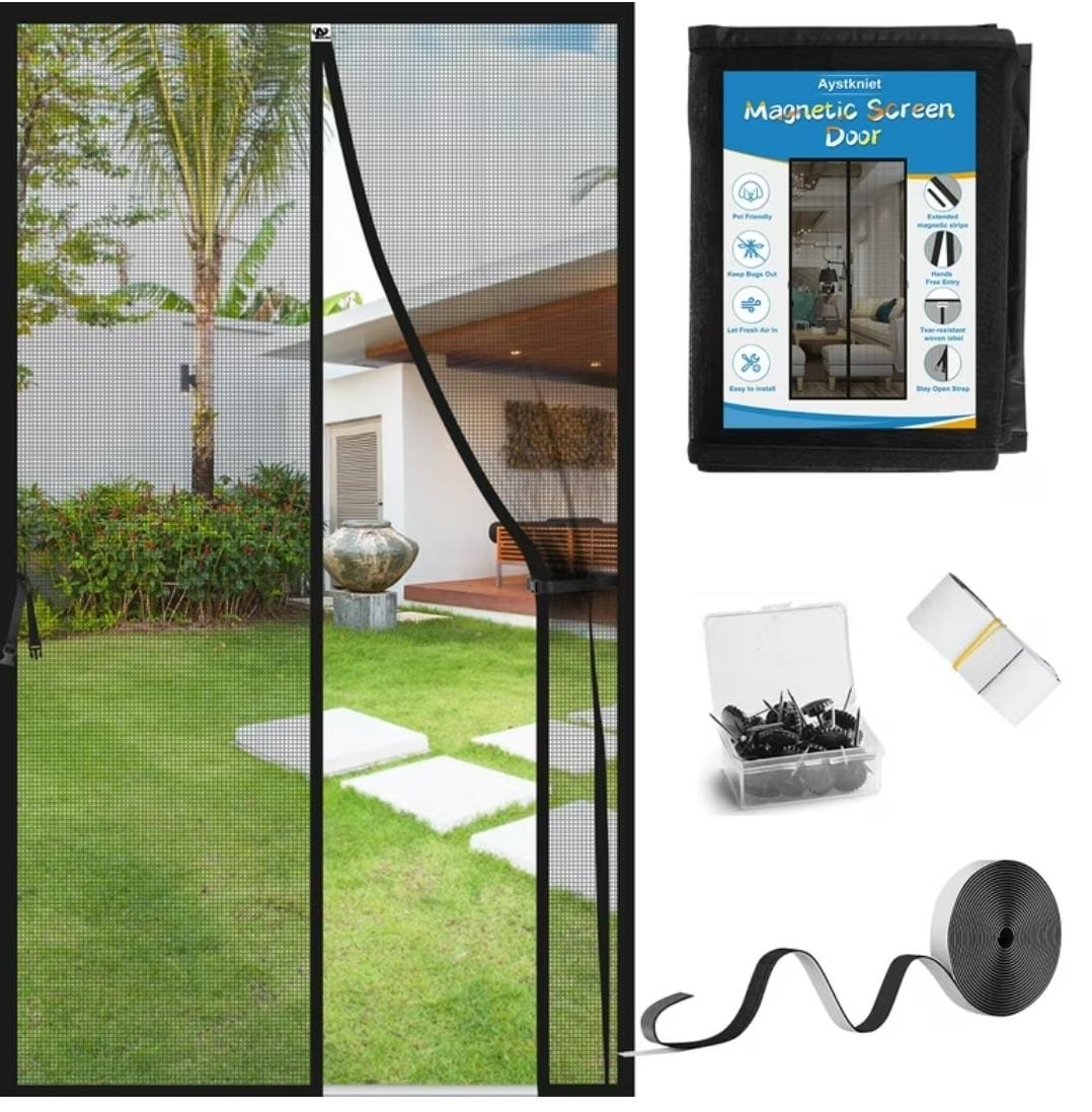 Magic mesh hand free door 🚪