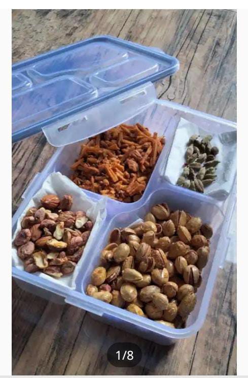 Taste Time 4 Compartment Airtight