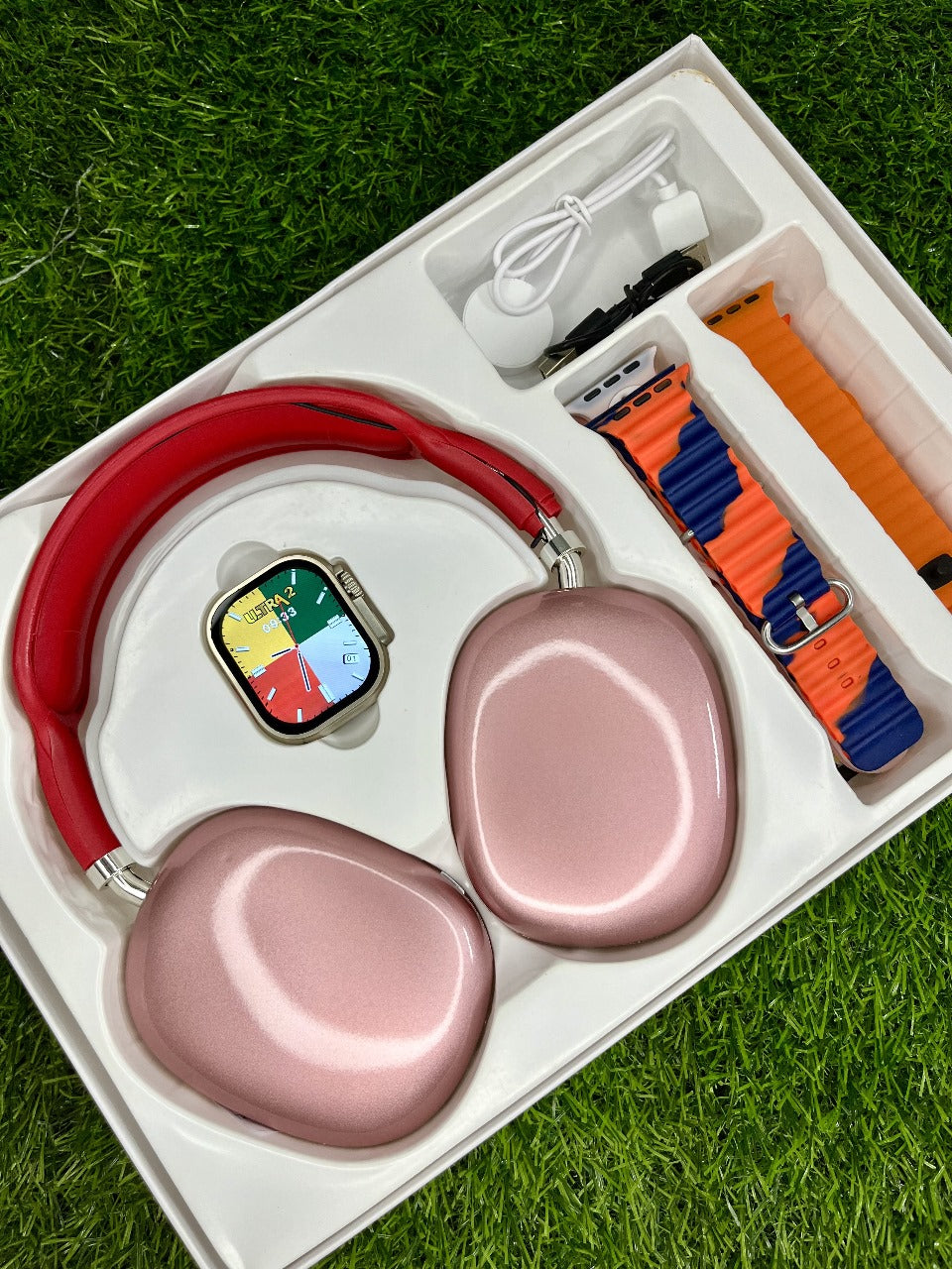 P9 ULTRA 2
LATEST MODEL
SMART WATCH COMBO WITH P9 HEADPHONES