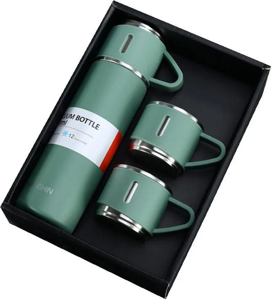 Vacuum Flask Bottle wih Cups