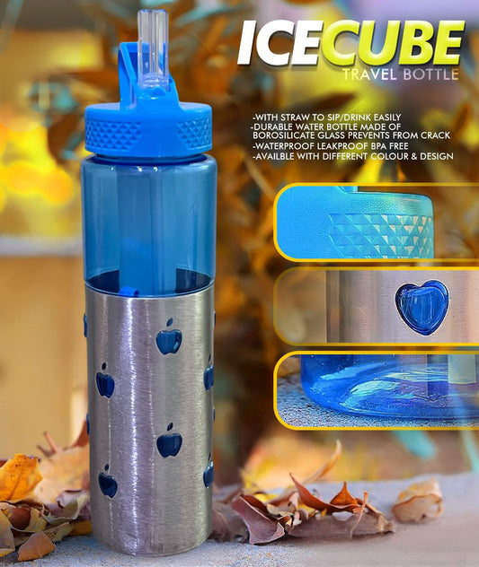 Stainless Steel Base Direct Sip Water Bottle