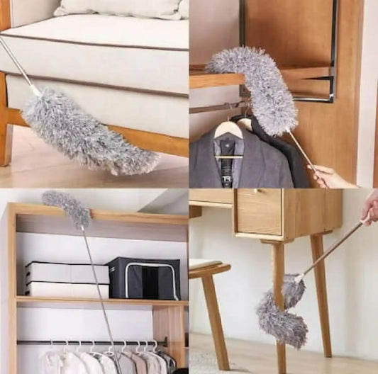 Flexible Grey Mop With Long Rod