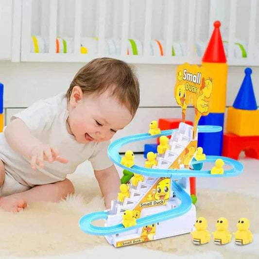 Small Duck Climbing Stairs Toy Electric Ducks