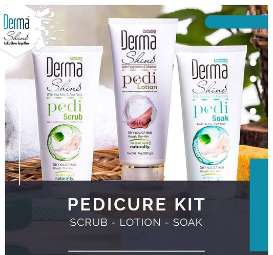 Pack of 6 Shop Derma Shine Pedicure Kit