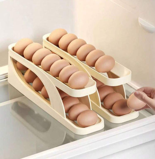 Double Layer New Scrolling Egg Tray