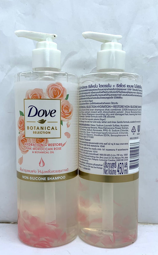 DOVE
NON - SILICONE Hair  Shampoo