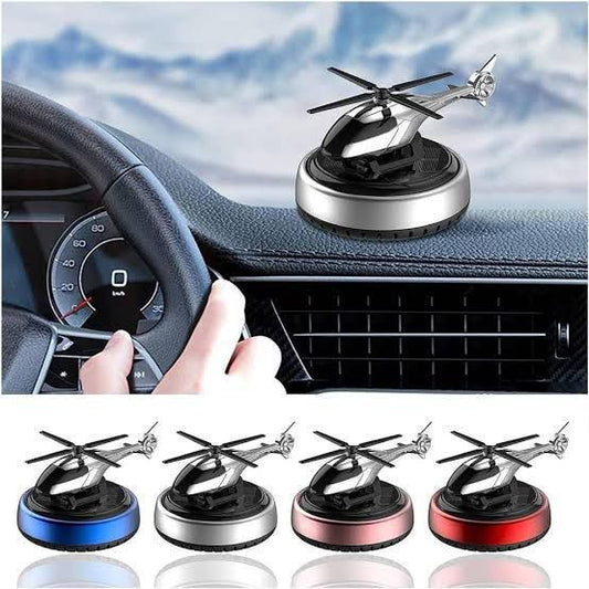 Solar Car Dashboard Helicopter with Fragrance