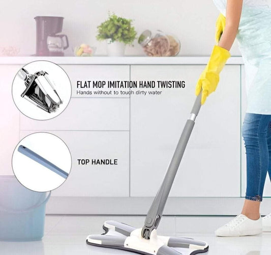 X Shape Mop or Floor Cleaning