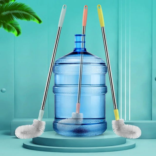 Durable Plastic Barrel Cleaning Brush with Long Handle