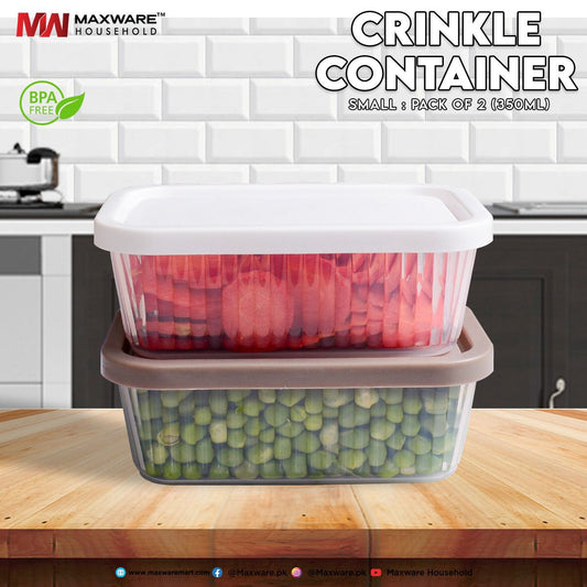 Crinkle Container Small