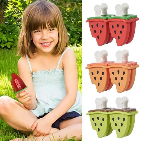 4pcs, Watermelon Ice Mold, Fruit Mold
