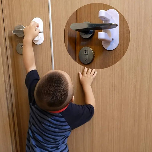 Easy-Install Safety Door Lever Lock