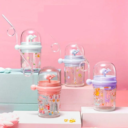 Cute water bottle for kids 280ml