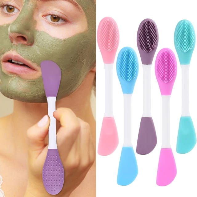 1pc Double head silicone face mask Brushes