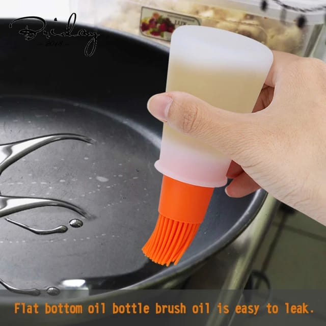 Portable Oil Bottle Barbecue Brush