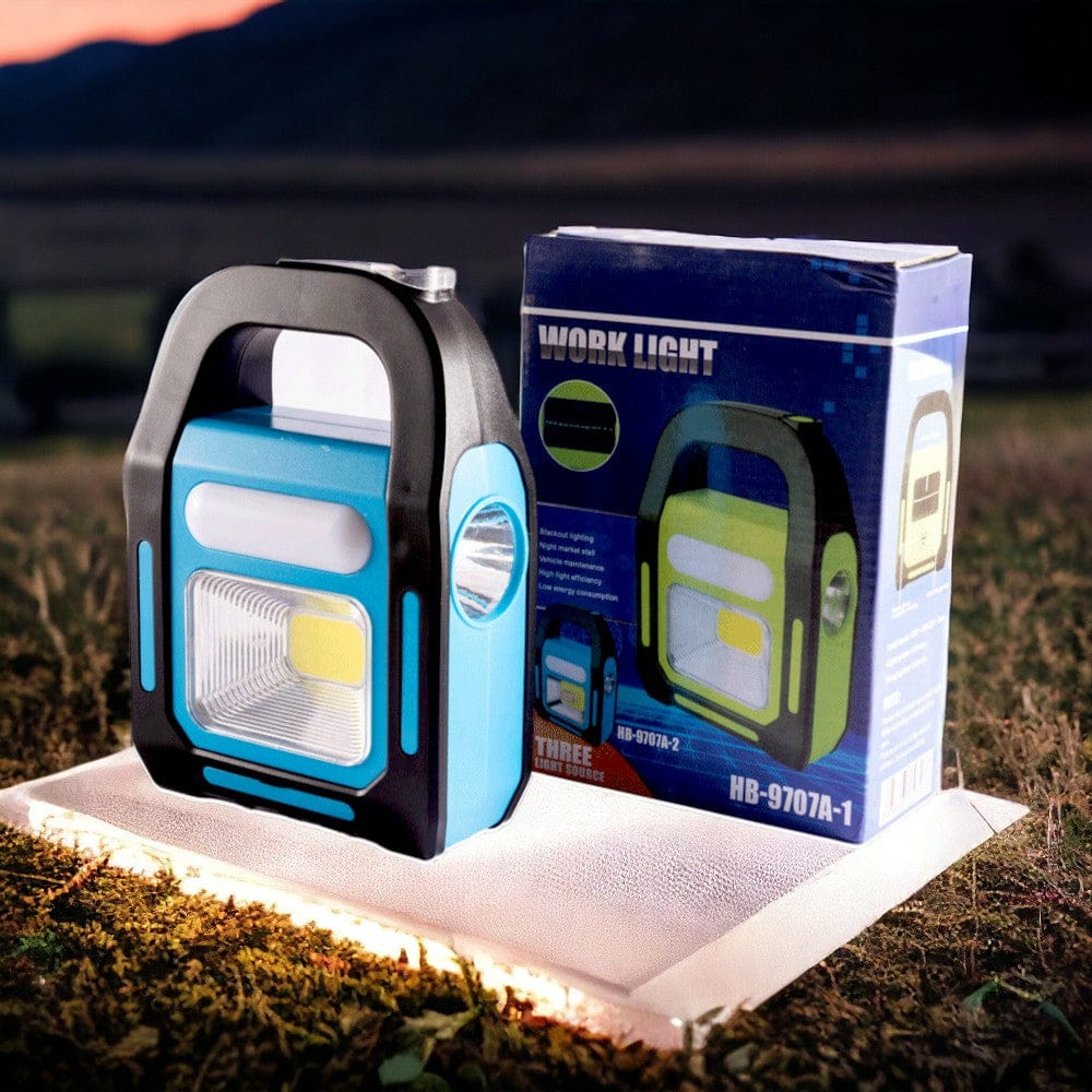 Rechargable Led Emergency Bolt Work Light - Three Light Source