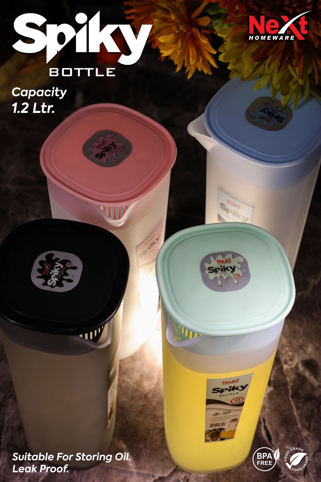 Next Homeware
Spiky Bottle (1.2 Ltr)