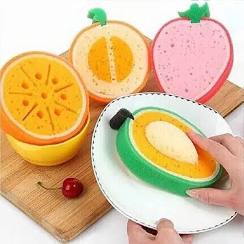 Foamic Fruits Shape Bath/Kitchen Sponge
