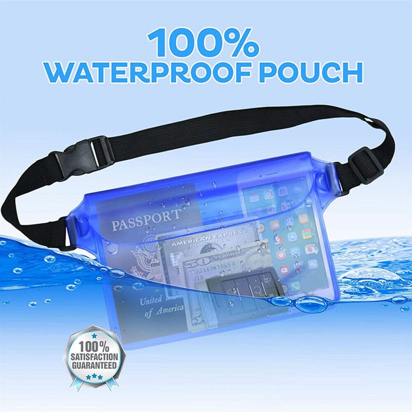 Beach Swimming Waterproof Underwater Waist Bag