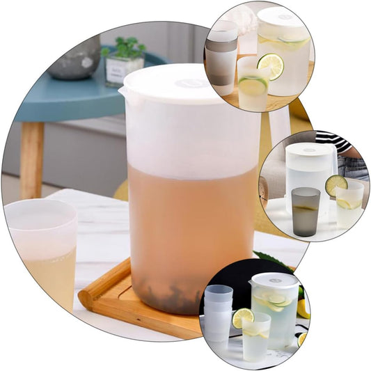 6 in 1 Next unique new water jug & Glass Set