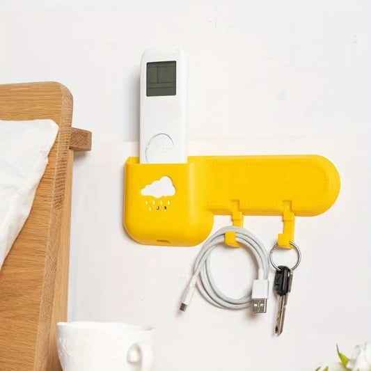 Wall-Mounted Organizer with Phone Charging Holder