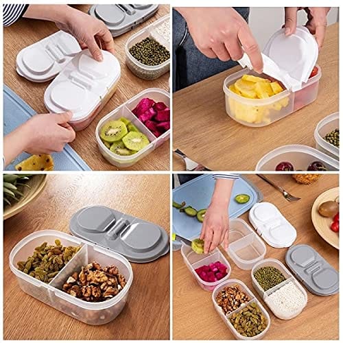 Dual Portion Splash Box Pack of 2 Container