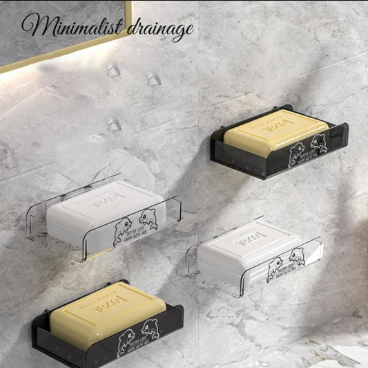 Soap Rack No Drilling Wall Mounted Soap Holder Self Adhesive